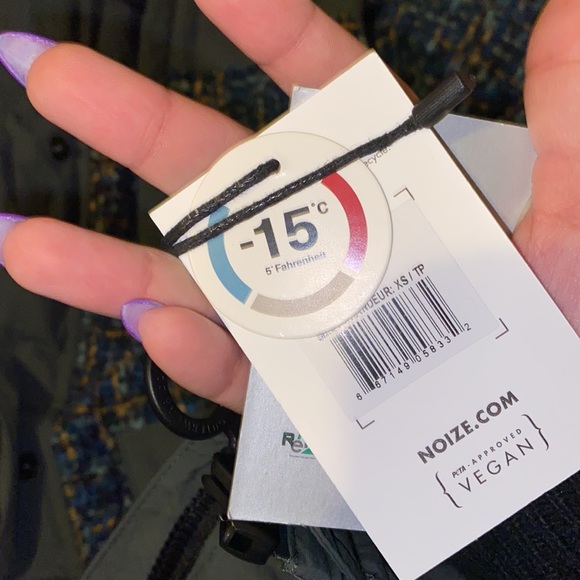 Noize Safara Mixed Media Jacket - Picture 6 of 11